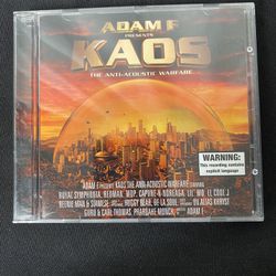 Adam F Presents Kaos The Anti-Acoustic Warfare CD Guru LL Cool J Redman (Rare Hip Hop CD) Various Artists