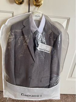 2 Boys Capucci Italy Slim Fit Suits – Sizes 12 & 16
