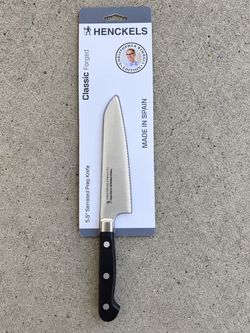 Henckels Classic Christopher Kimball Edition 5.5” Serrated Prep Knife