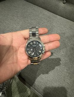 Fossil Grant FS4831 Men's Stainless Steel Analog Dial Quartz Wrist Watch DE329