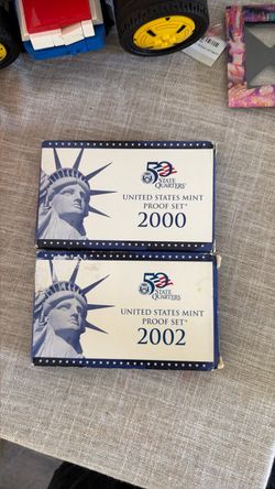 2000-2002 coin proof sets