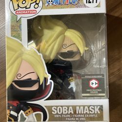 One Piece Anime Sanji Soba Mask Funko Pop Chalice Collectibles Exclusive 