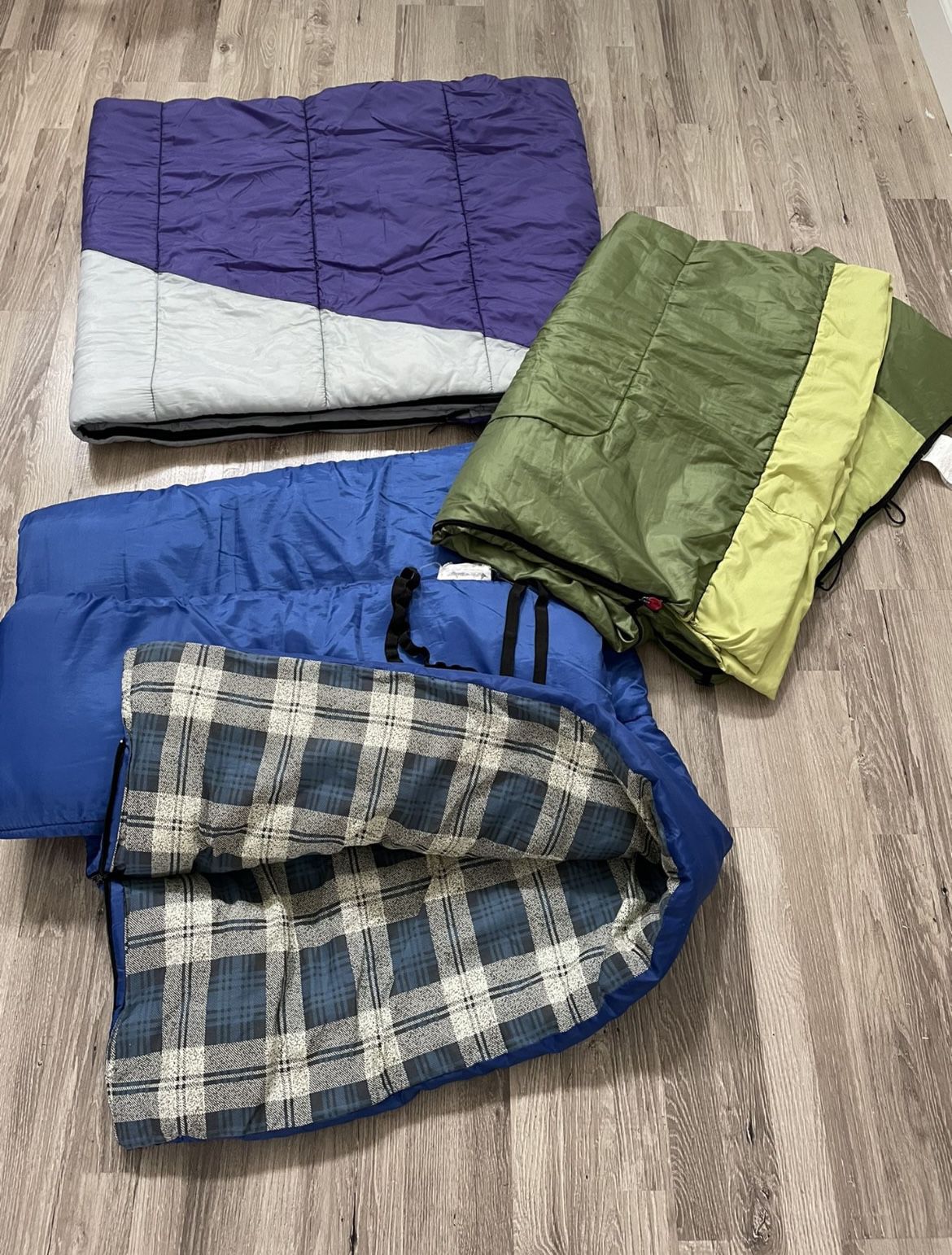 3 Camping Sleeping Bag With Great Condition 