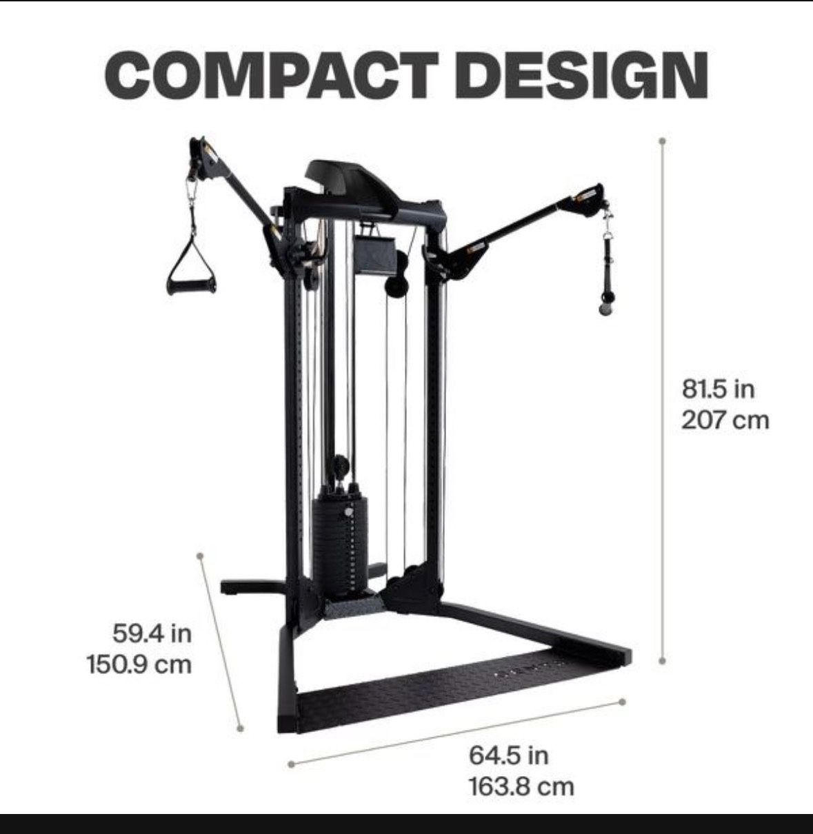 Full Body Compact Exercise & Fitness Equipment Set