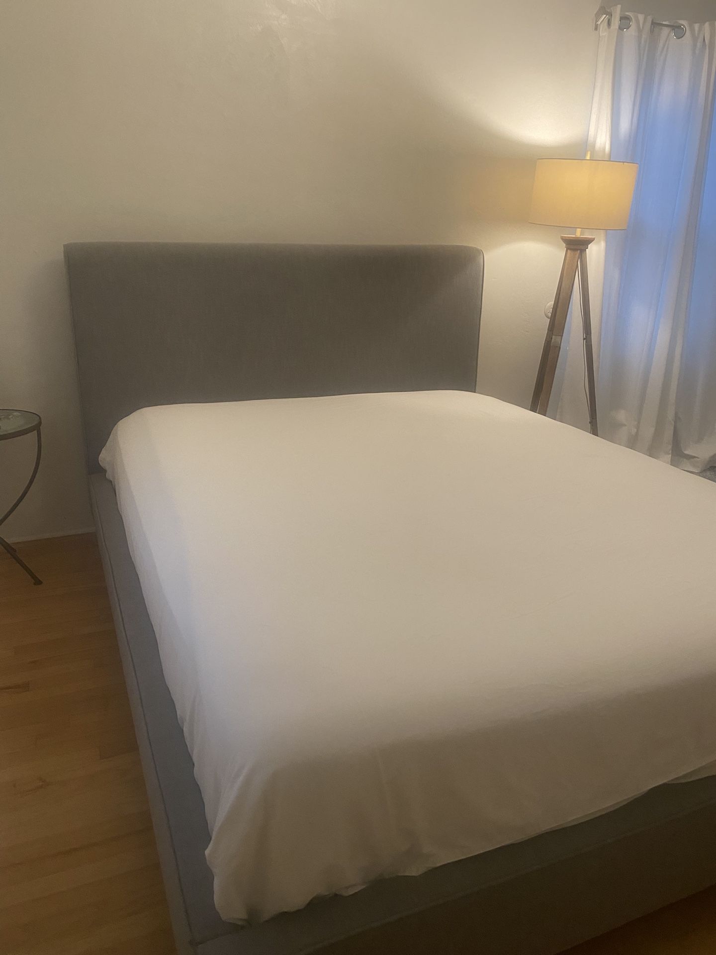 Living Spaces Queen Size Bed (Frame & Headboard only)