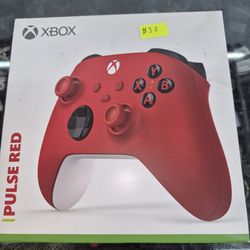 Xbox series X|S wireless controller pulse red Microsoft usb-c Bluetooth pc compatible Xbox controller