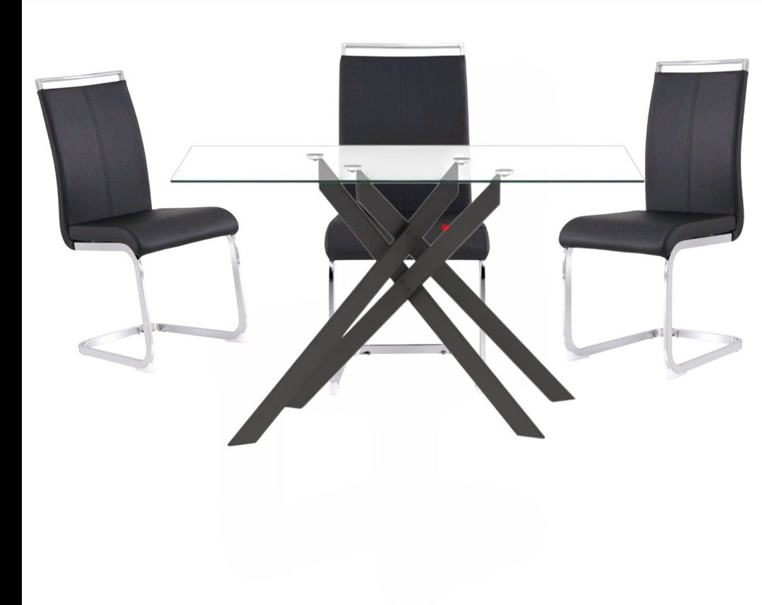 5 Pieces Dining Table Set
