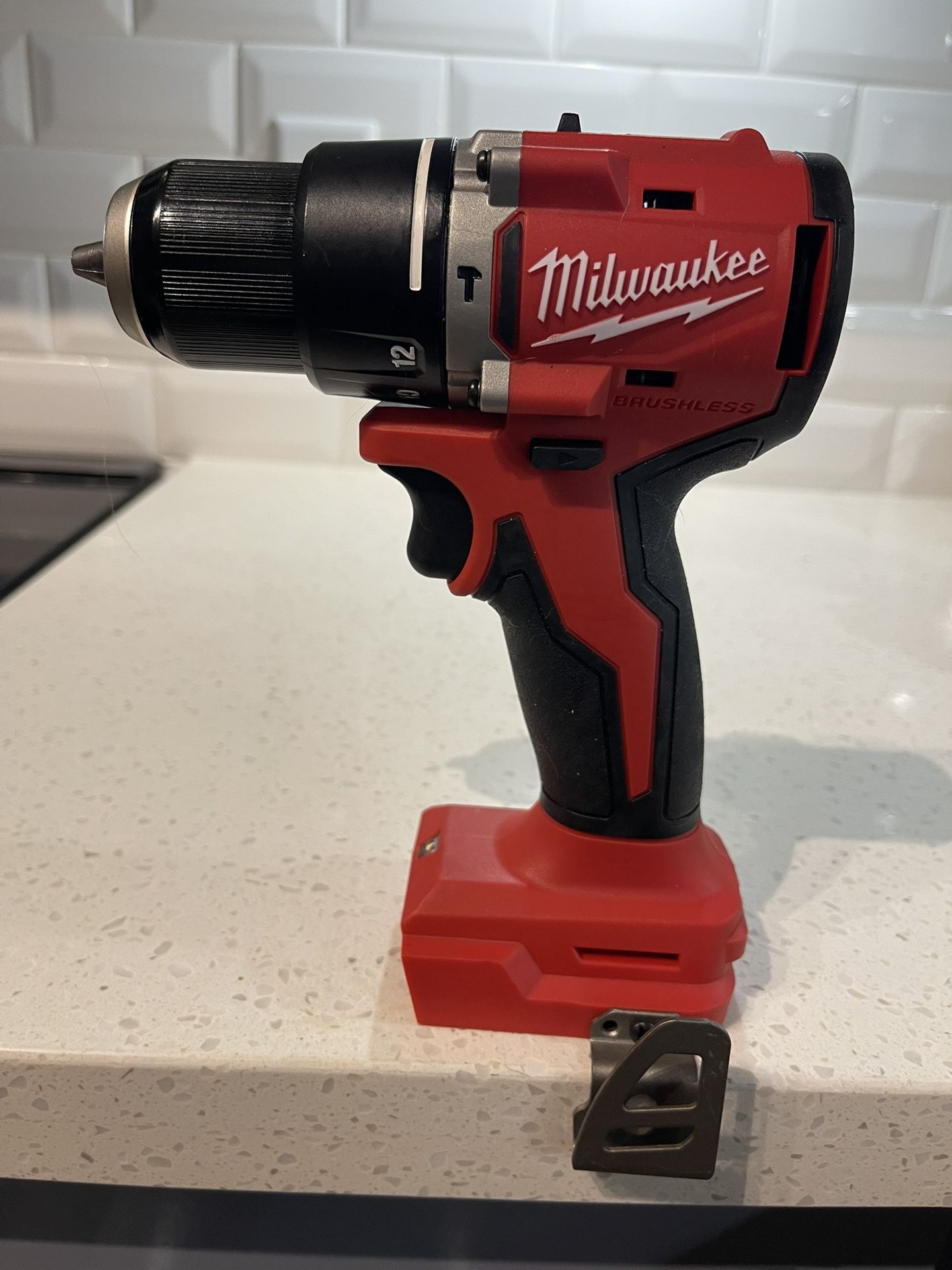 M18 18V Lithium-Ion Brushless Cordless 1/2 in. Compact Hammer Drill/Driver (Tool-Only)