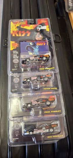 Set of 4 Johnny lightning KISS SOLD ALL TOGETHER