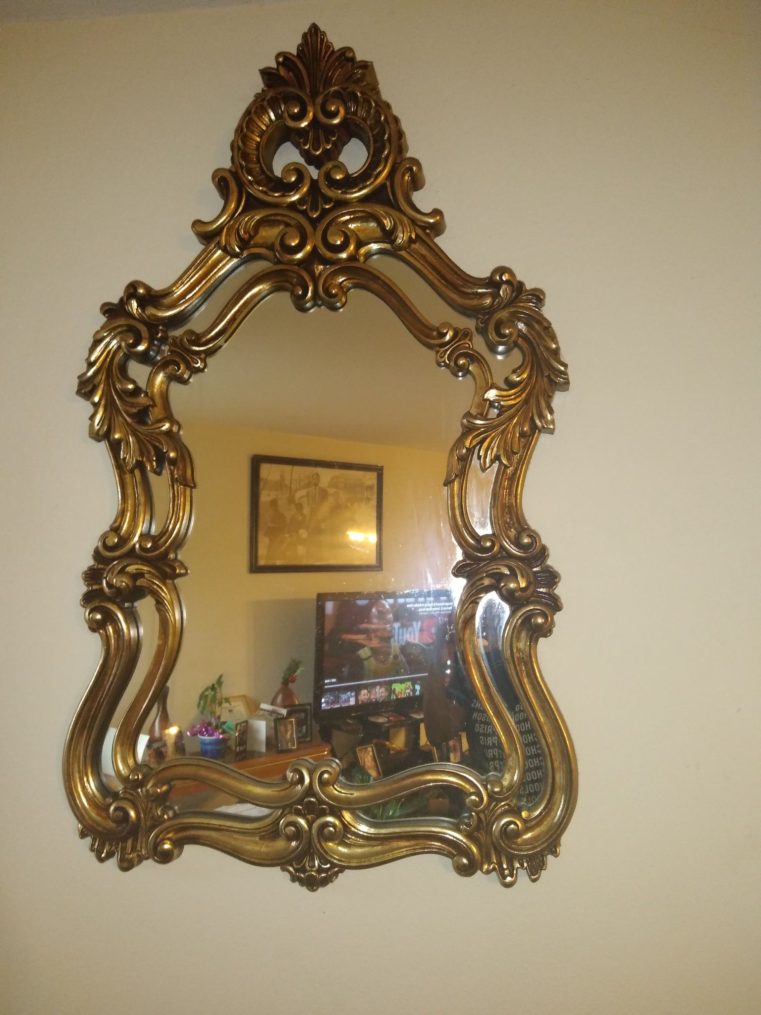 Antique French production mirror