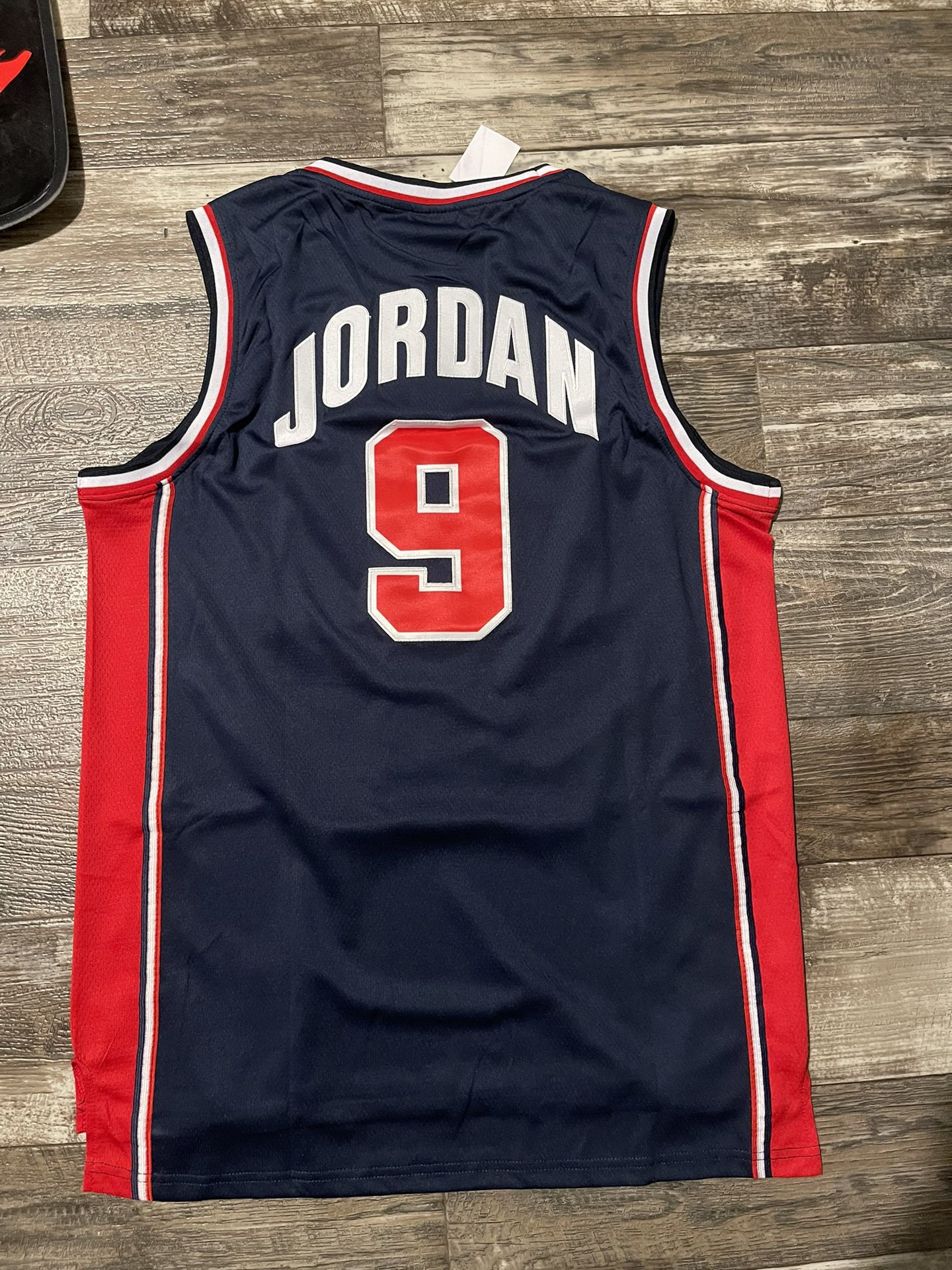 Michael Jordan 1996-97 Black Red Pinstriped Jersey for Sale in Kissimmee,  FL - OfferUp