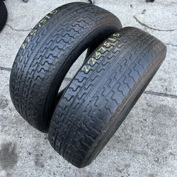 225 75 15 Used Pair