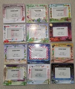 Lilian Vernon 4x6 Picture Frame For Each Month