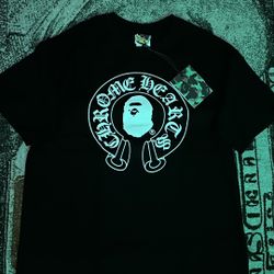 BAPE TEE CHROME HEARTS 