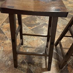 Counter Chairs Bar Stool Solid Wood