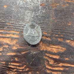 Wound Badge Silver Ww2 German Marked 30 