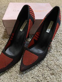 Red & Black Cape Robbin heel