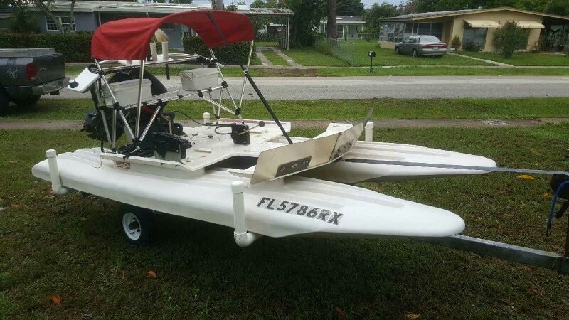 2004 craigcat with 25hp mercury electric start