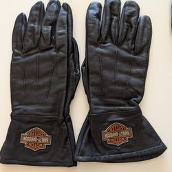 Harley Davidson Leather Gloves 2 Pair