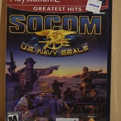 PS2 PlayStation 2 Socom US Navy Seals Greatest Hits Sealed