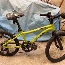 Boys 20’ Raleigh Bike