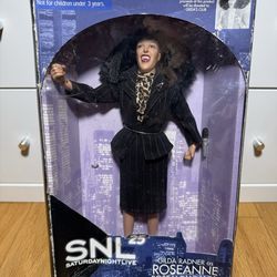 SNL Saturday Night Live Gilda Radner as Roseanne Roseanna Danna Action Figure With Microphone
