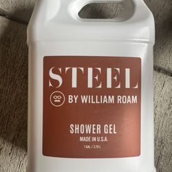 STEEL by William Roam Gallon Shower Gel