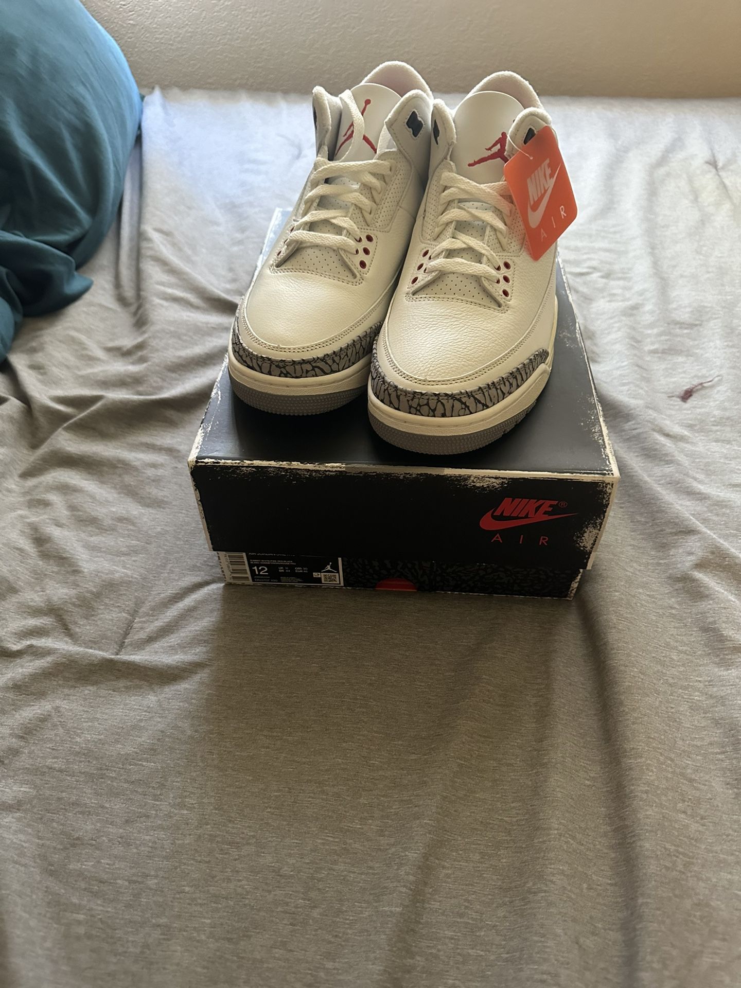 Reimagine Jordan 3 Ds Size 12 Proof Of Purchase 