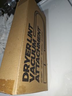 NEW Dryer Lint Vacuum Attachment $8