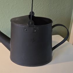 Black Metal Watering Can