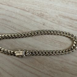 Miami Cuban 14k Gold Solid 25.8 Grams