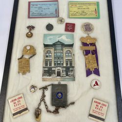 RARE Lot Of Early Auburn NY Rochester Elks Lodge Fraternal Order Pins BPOE