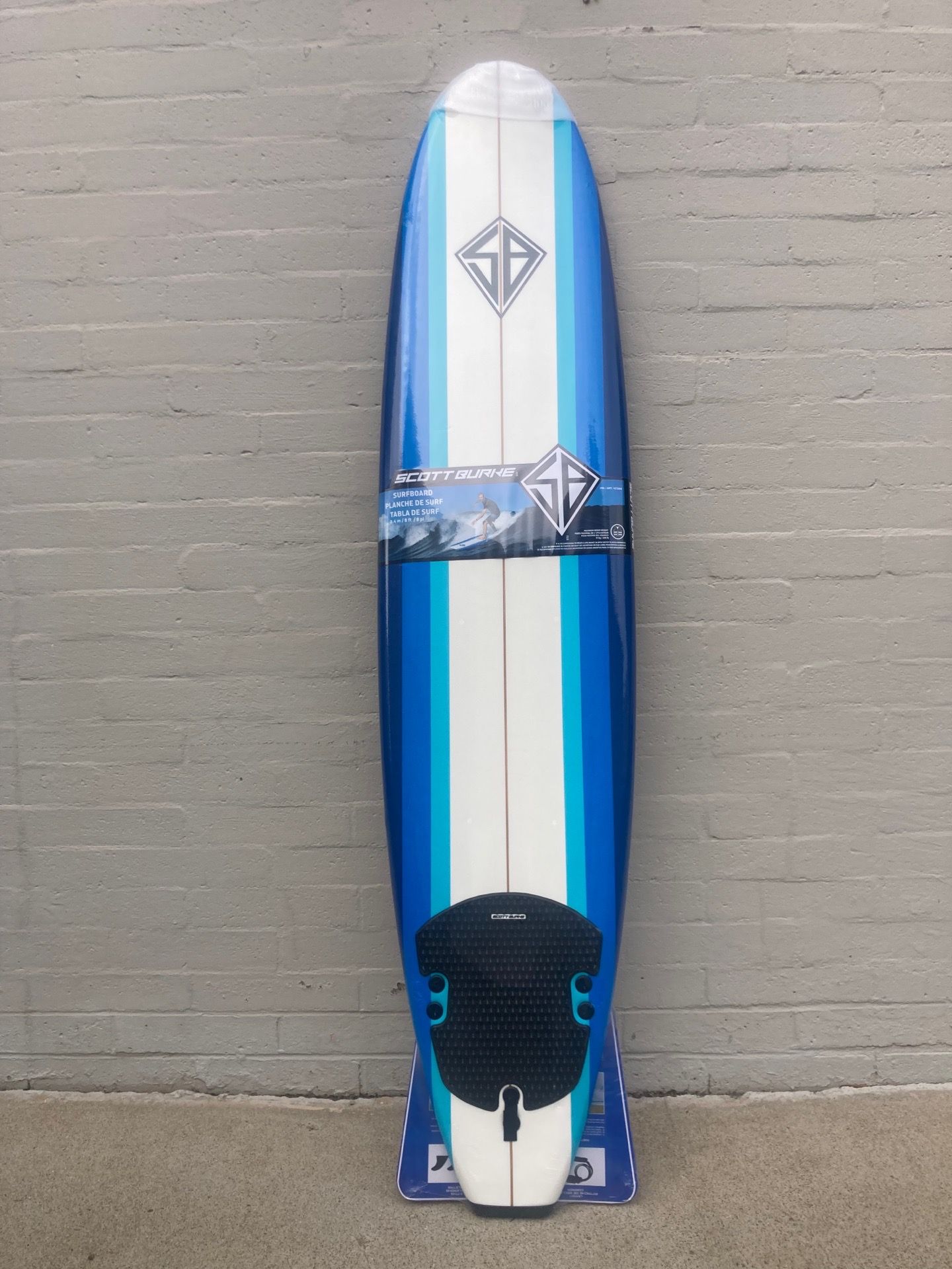 8’ Soft Top Surfboard ( New-Unused )