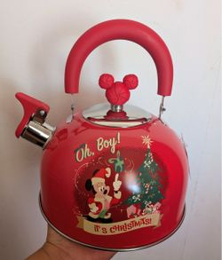 Mickey Mouse Christmas tea kettle