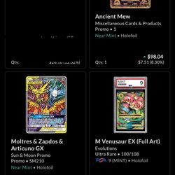 Pokemon Cards For Sale/ Trade