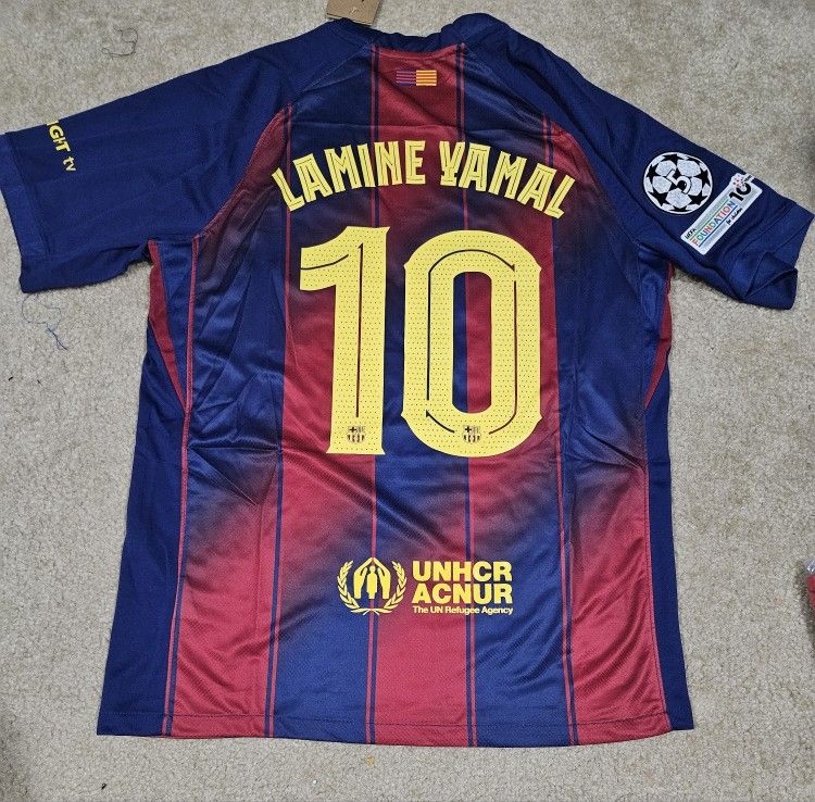 Lamine Yamal Barcelona Home Jersey