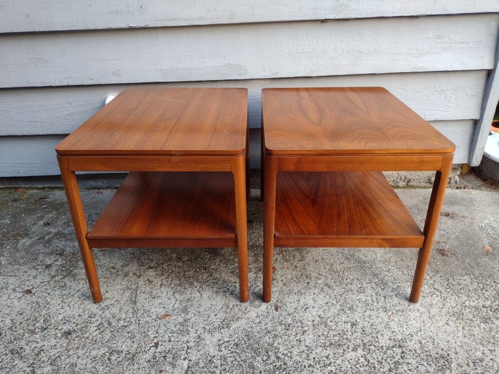 Pair of Mid Century Drexel 'Declaration' Side Tables 