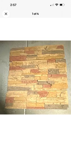 4 Desert Sunrise decorative rock panels