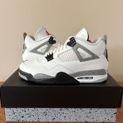 Air Jordan 4 White Cement Size 12