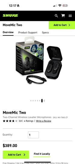 Shure Movemics 