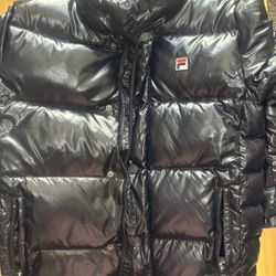 Vintage Throw Back Fila Puff Jacket