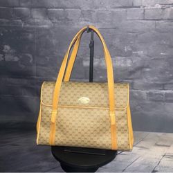 Vintage Gucci GG Canvas Micro Tote