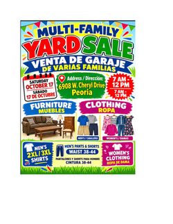Multi Family Yard Sale
