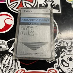 Roland - memory Card M-512E