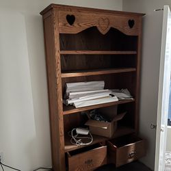 Oak Cabinet 