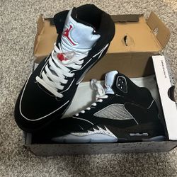 Metallic Jordan 5s 