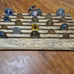 Handmade Challenge Coin Displays