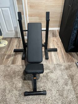 Adjustable weight bench