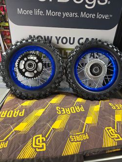 New Honda crf 50 wheels and tires aluminum lpg wheels