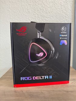 🎧Brand New- ASUS ROG Delta II Wireless Gaming Headset 🔥